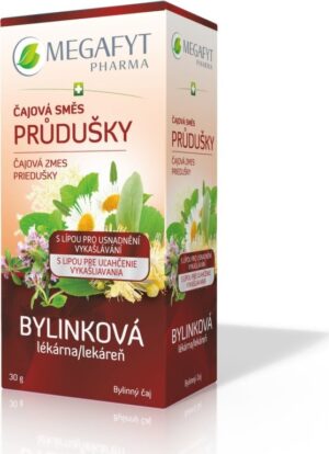 Megafyt Bylink.lékárna Čaj.směs průdušky 20x1.5g