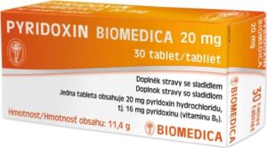 Pyridoxin Biomedica 20mg tbl.30