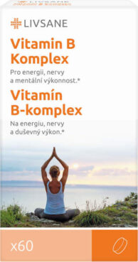 LIVSANE Vitamin B Komplex tablety 60ks