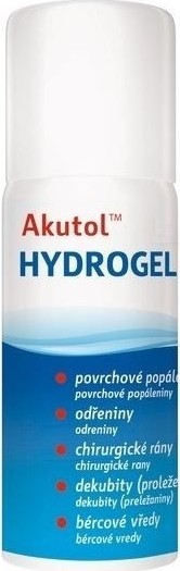 AKUTOL Hydrogel spray 75 g (klas. kód II.A)