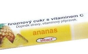 Intact rolička hroznový cukr s vit.C - ananas 40g