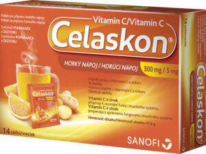 Celaskon horký nápoj 300mg + Zinek 5mg 14sáčků