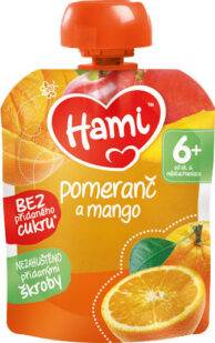 Hami příkrm OK pomeranč a mango 90g C-42