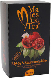 Čaj Majestic Tea Bílý čaj+Granát.jabl. n.s.20x1.5g