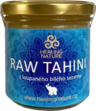 RAW Tahini z loupaného bílého sezamu 150 g