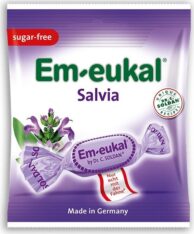 Em-Eukal Šalvějové dropsy s vit.C bez cukru 50g