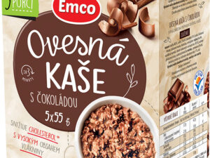 EMCO Ovesná kaše s čokoládou 5x55g