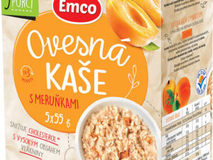 EMCO Ovesná kaše s meruňkami 5x55g