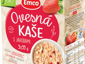 EMCO Ovesná kaše s jahodami 5x55g