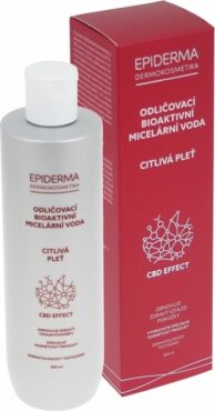 EPIDERMA bioaktivní CBD micel.voda odlič. 300ml