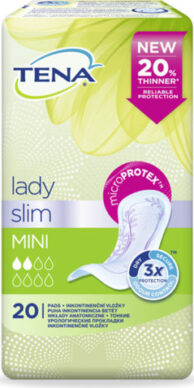 TENA Lady Slim Mini - Inkontinenční vložky (20ks)