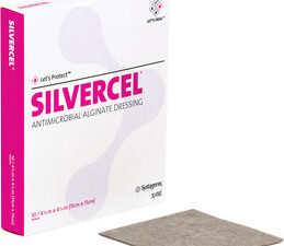 SILVERCEL HYDRO-ALGINATE ANTIMIKROBIÁLNÍ KRYTÍ SE STŘÍBREM 11X11CM,(10KS V BALENÍ)