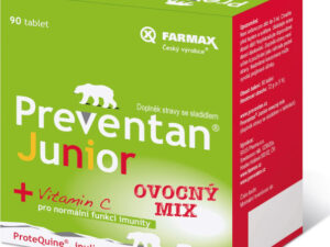 Preventan Junior ovocný mix tbl. 90