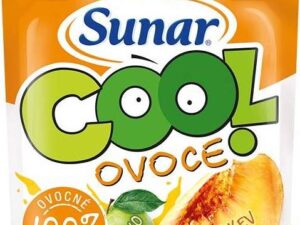 Sunar Cool ovoce broskev jablko banán 120g C-206