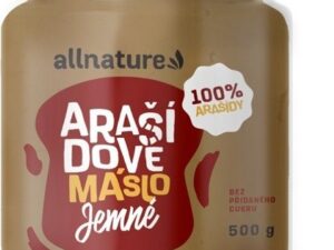 Allnature Arašídové máslo jemné 500 g