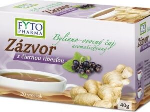 Zázvor s černým rybízem 20x2g Fytopharma