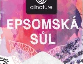 Allnature Epsomská sůl Levandule 1000 g