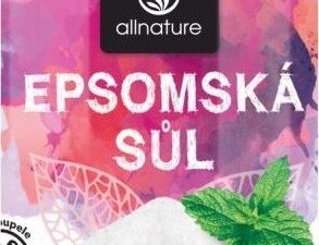 Allnature Epsomská sůl Máta 1000 g