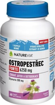 Swiss NatureVia Ostropestřec forte cps.60