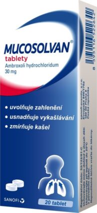 MUCOSOLVAN 30MG neobalené tablety 20