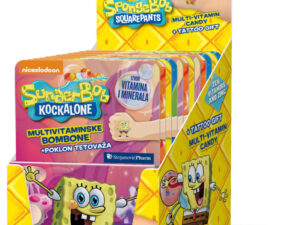 Vieste Multivitamin SpongeBob+tet.box tbl.12x12