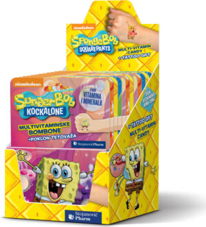 Vieste Multivitamin SpongeBob+tet.box tbl.12x12