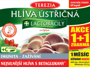 TEREZIA Hlíva+lactobacily cps.60+60