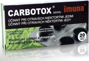 CARBOTOX 320MG/25MG neobalené tablety 20