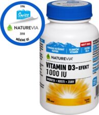 Swiss NatureVia Vitamin D3-Efekt 1000 IU tbl.90
