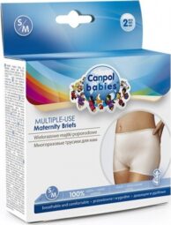 CANPOL BABIES Multifunkční mateřské kalhotky 2ks S/M