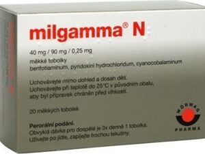 MILGAMMA N 40MG/90MG/0,25MG měkké tobolky 20