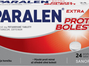 PARALEN EXTRA PROTI BOLESTI 500MG/65MG potahované tablety 24