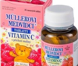 Müllerovi medvídci s vit.C a přích.maliny tbl.45