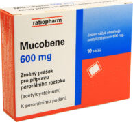 MUCOBENE 600MG perorální GRA SOL SCC 10