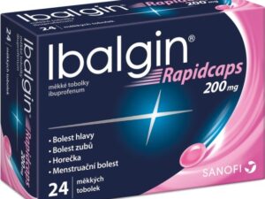 IBALGIN RAPIDCAPS 200MG měkké tobolky 24