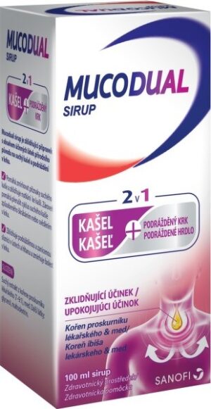 Mucodual 2.5g/100ml sirup 100ml