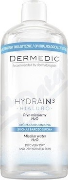 Dermedic Hydrain3 Hialuro Micelární voda 500ml