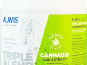 ALAVIS Triple blend Extra silný+ Cannabis CBD 700g