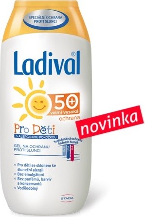 LADIVAL Děti ALERG OF50+ GEL 200ml