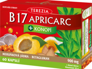 Terezia Company B17 Apricarc s meruňkovým olejem 60 kapslí