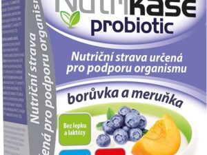 Nutrikaše probiotic meruňka a borůvka 180g (3x60g)