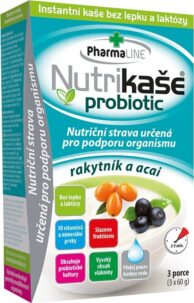 Nutrikaše probiotic rakytník a acai 180g (3x60g)