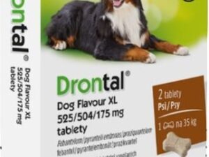 Drontal Dog Flavour XL 525/504/175mg psy tbl.2