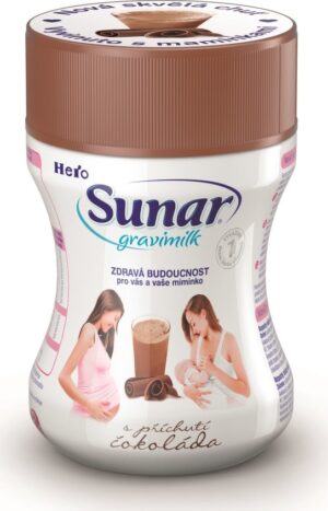 Sunar gravimilk s přichutí čokoláda 300g (NOVÝ)