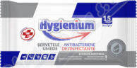 Hygienium dezinfekční vlhčené ubrousky 15ks