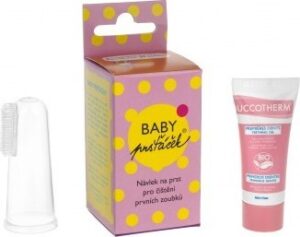 Profimed Baby Prsťáček průhled. zub.kartáček INF05