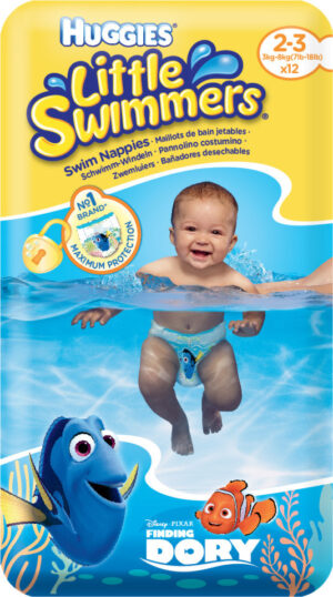 HUGGIES Little Swimmers vel.2-3 3-8kg 12ks