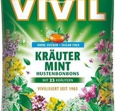 Vivil Byliny + mentol bez cukru 80g