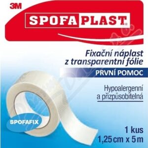 3M Spofaplast 431 Fix.náplast transp.fol.5mx12.5mm