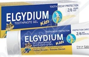 ELGYDIUM Kids zub.pasta gel 2-6 let 50ml banán